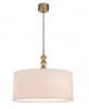 POETIX 50 3-LIGHT DRUM PENDANT GOLD
